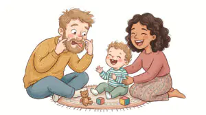 Laughter tool for parents and kids